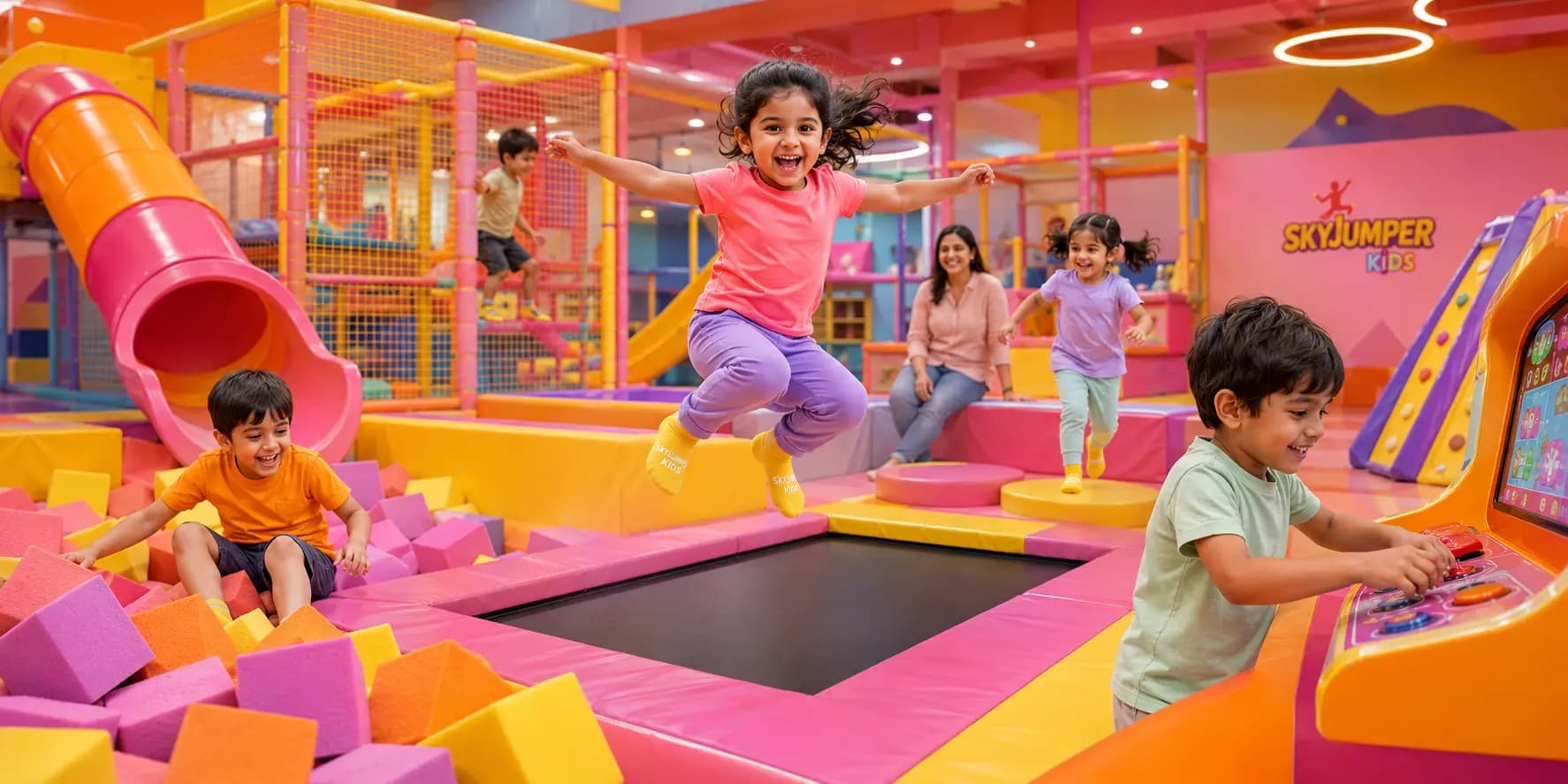 The Ultimate Guide to Fun and Safety: Why SkyJumper Kids Gurugram is the Best Spot for Your Little Ones